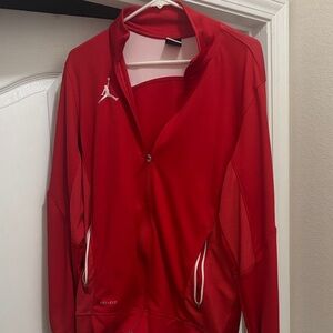 Nike Men's Red Lightweight Jacket